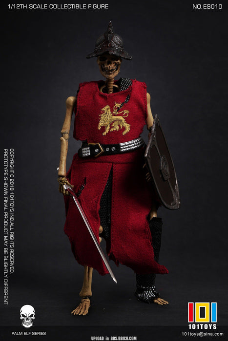 In-stock 1/12 101TOYS PALM ELF SERIES- Skeleton Medieval Knight ES010~ES012