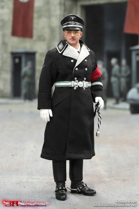Pre-order 1/12 3R TG80008 Little Empire Series Eight - Heinrich Himmler Black Version Action Figure