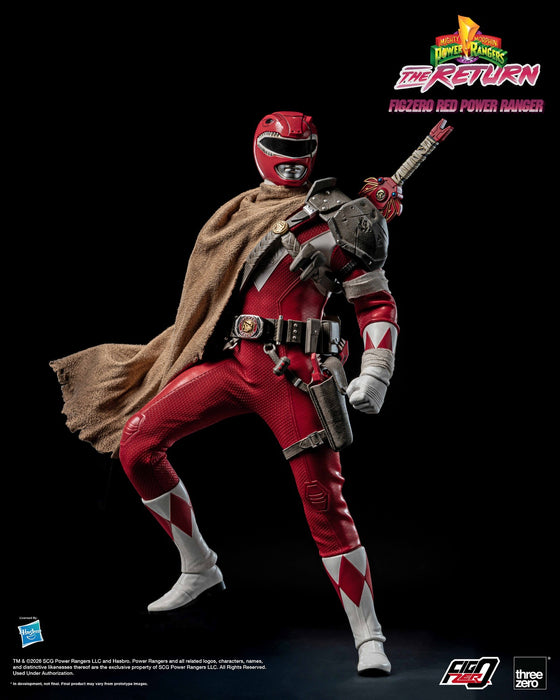 Pre-order 1/6 THREE ZERO 3Z10200W0 Red Power Ranger Action Figure