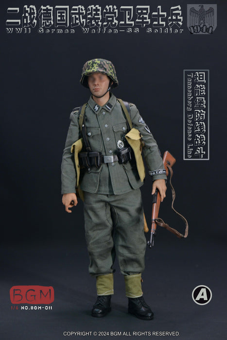 Pre-order 1/6 BGM BGM-011 WWII German Waffen-SS Soldier Tannenberg Defense Line 1944 Custom Kit