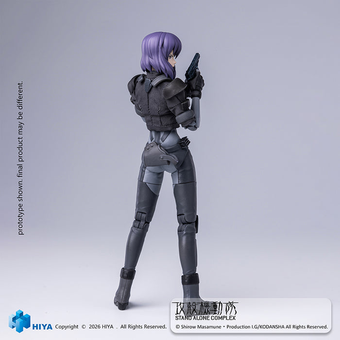 Pre-order 1/12 HiyaToys ESG0203 GHOST IN THE SHELL Stand Alone Complex Kusanagi Motoko Battle Suit Version Action Figure