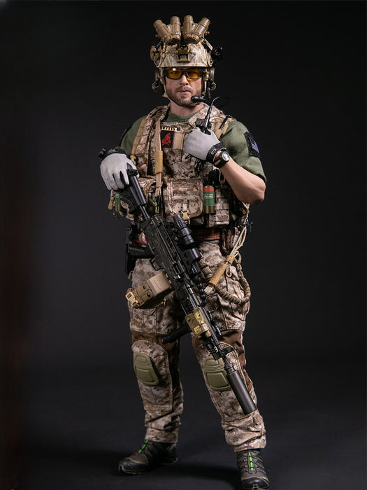 Pre-order 1/6 DAMTOYS 78107 DEVGRU Operation Neptune Spear “GERONIMO”MK46 MOD1 GUNNER