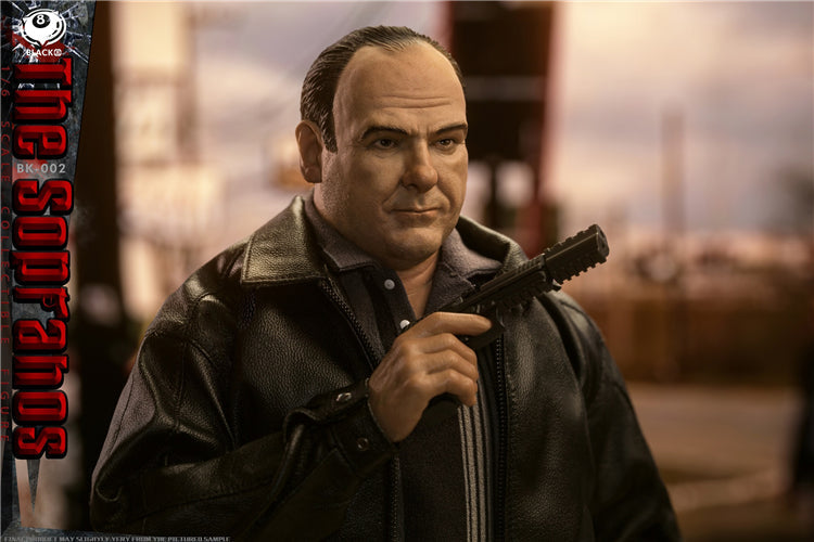 In-stock 1/6 BLACK 8 STUDIO BK-002 The Sopranos Action Figure (Re-issue)