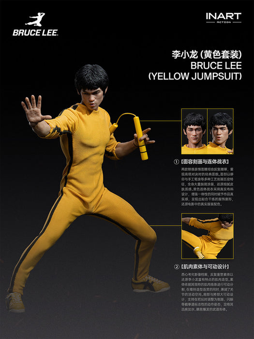 Pre-order 1/12 INART GY-A036 Bruce Lee (Yellow Jumpsuit) & GY-A037 Bruce Lee (Kung Fu Outfit)