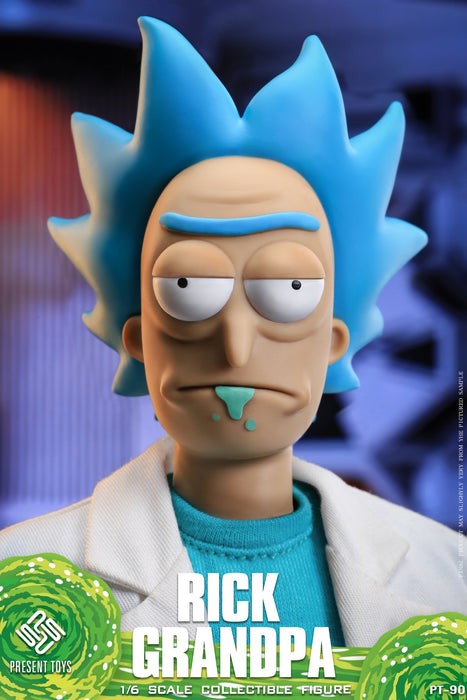 Pre-order 1/6 Present Toys PT-sp90 Rick Grandpa Action Figure