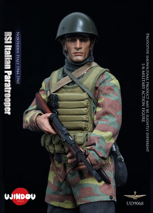 Pre-order 1/6 UJINDOU UD9068 RSI Italian Paratrooper Northern Italy 1944-1945 Action Figure