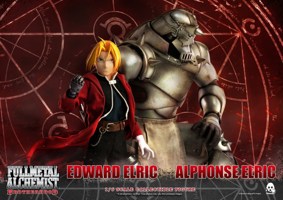 In-stock 1/6 ThreeZero Fullmetal Alchemist Edward & Alphonse 3Z0095 / 3Z0096 / 3Z0090