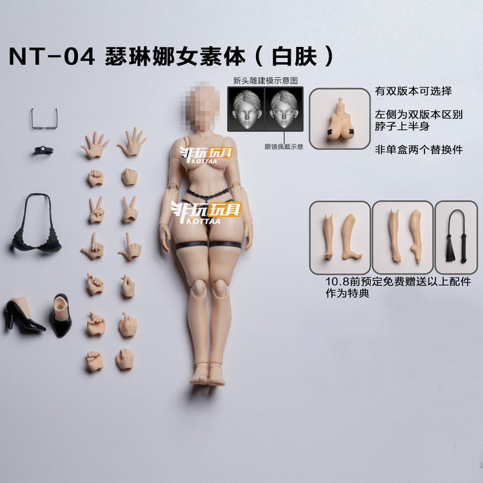Pre-order 1/12 NOTTAA NT-04A Serena Female Body