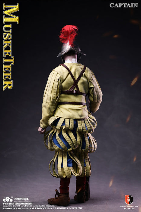 In-stock 1/6 COOMODEL SPANISH CONQUISTADOR MUSKETEER SE138 SE139 Action Figure