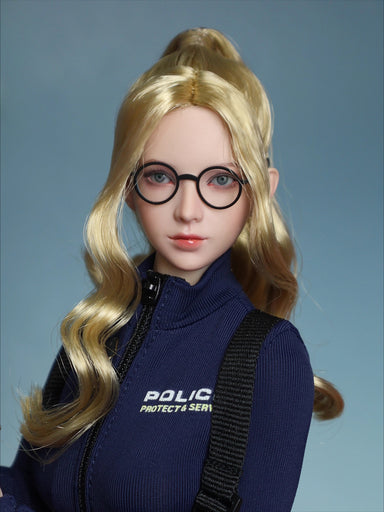 Pre-order 1/6 JKTOYS K-011 Carys Female Head Sculpt w/ Adjustable Eyes