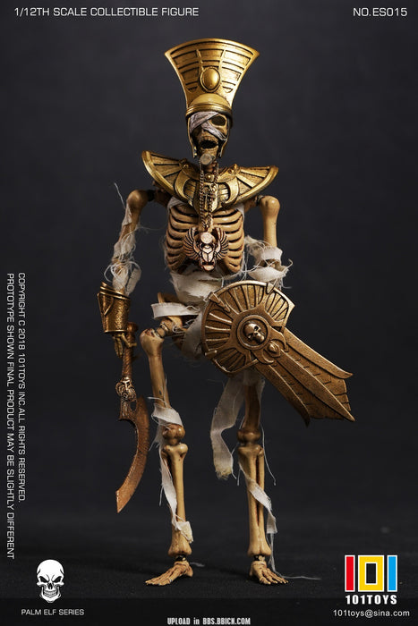 Pre-order 1/12 101TOYS PALM ELF SERIES- Skeleton Egyptian Mummy ES013~ES015