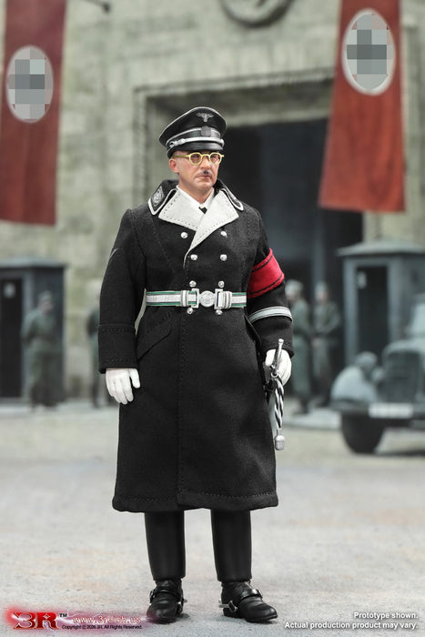 Pre-order 1/12 3R TG80008 Little Empire Series Eight - Heinrich Himmler Black Version Action Figure