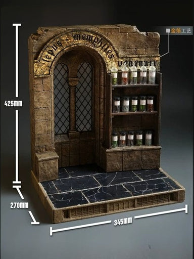 Pre-order 1/6 mOjingToys L013A Medieval Potion Room Scene Diorama