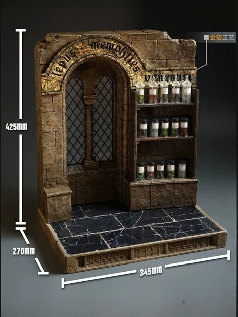 Pre-order 1/6 mOjingToys L013A Medieval Potion Room Scene Diorama