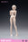 In-stock 1/12 86TOYS X Longshan T86-ST01234A Semi-Seamless Pale Female Body