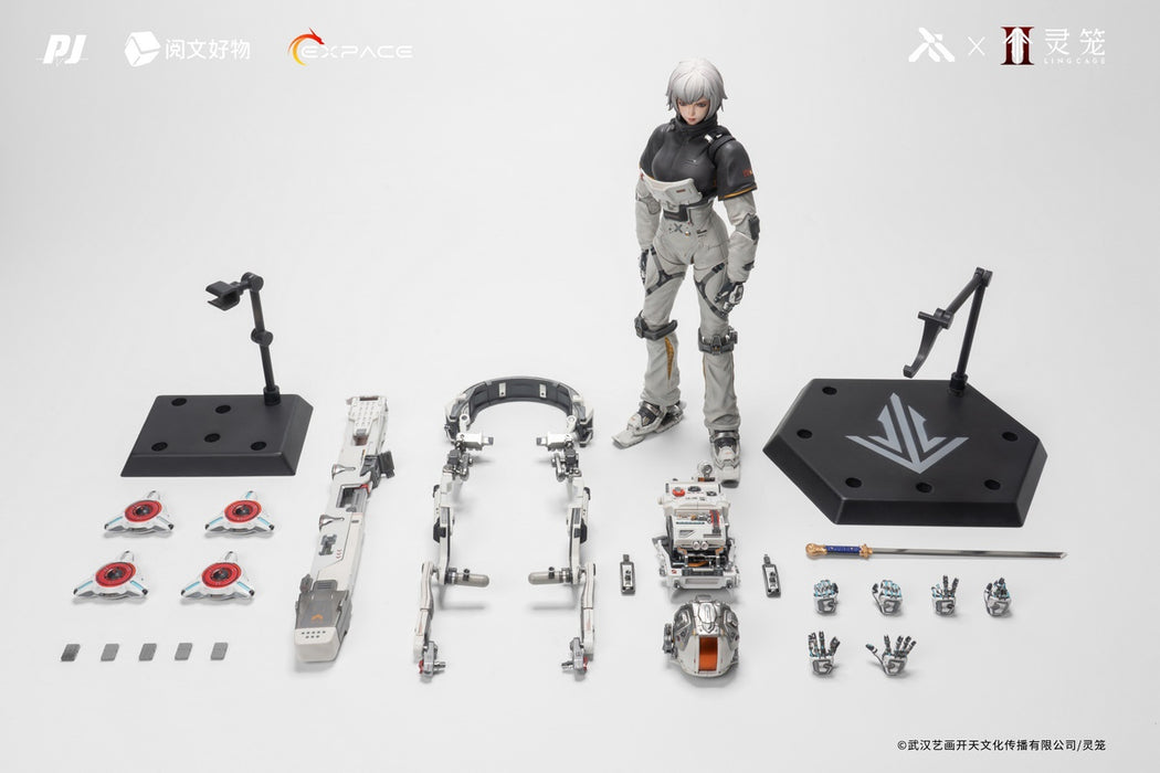 Pre-order 1/6 Moki Magic MM-001 & MM-002 Ling Cage - Bai Yueku Action Figure