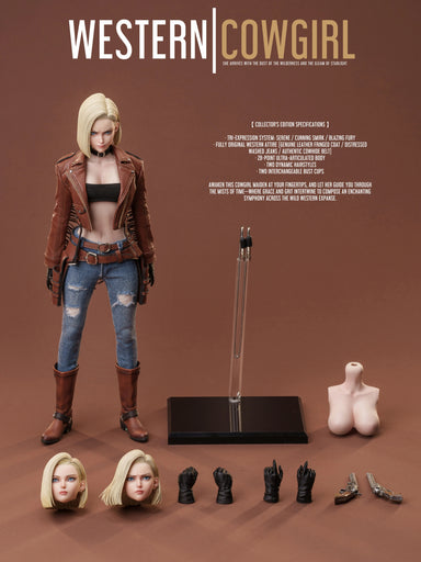 Pre-order 1/6 Heart Hunter HH002 Western Cowgirl Early Bird Edition
