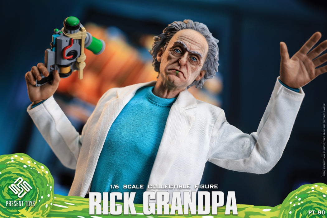 Pre-order 1/6 Present Toys PT-sp90 Rick Grandpa Action Figure