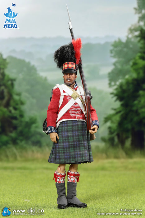 Pre-order 1/12 DID XN80040 British Army 42nd Regiment – The Black Watch – Angus Action Figure
