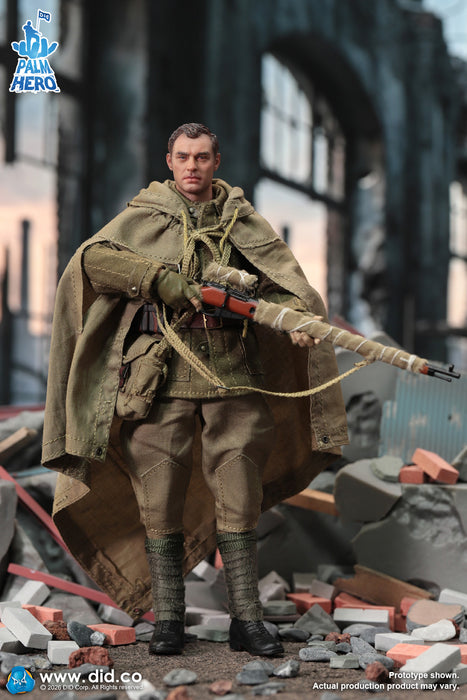 Pre-order 1/12 DID XR80037 WWII Russian Sniper – Vasily Zaitsev Action Figure