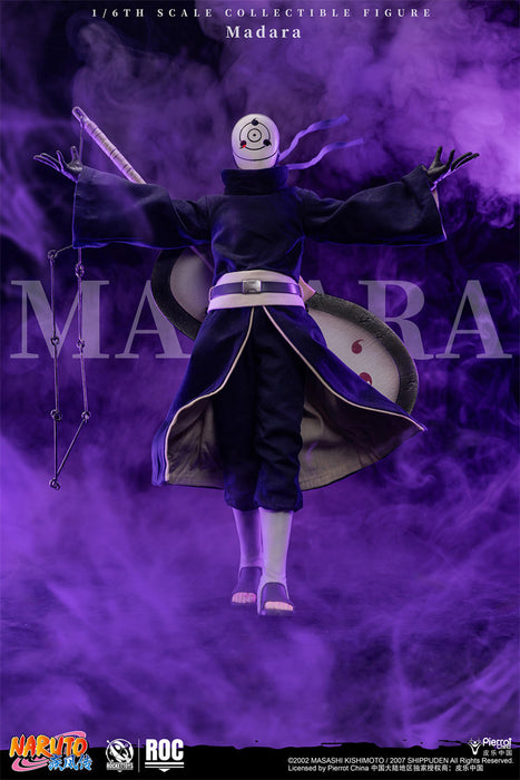 Pre-order 1/6 Rocket Toys ROC-021 Madara Uchiha White Mask Version Action Figure