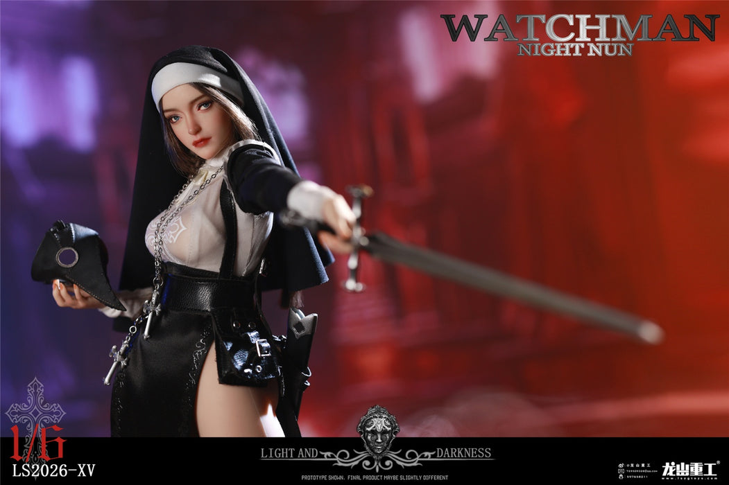 Pre-order 1/6 Longshan LS2026-XV Redemption of the Night Nun 1.0 Remastered Version - Elena