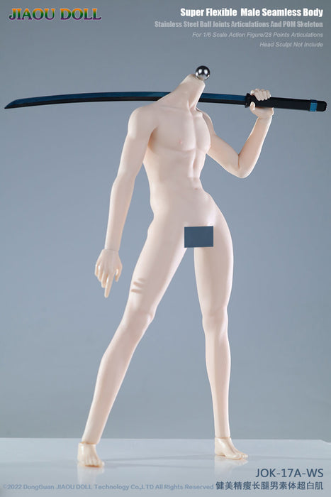 In-stock 1/6 JIAOU DOLL JOK-17A Slim Fit Male Seamless Body