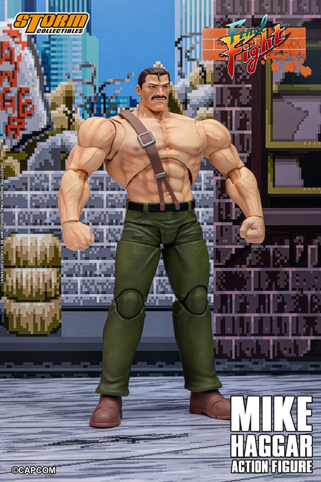 Pre-order 1/12 Storm Collectibles CAFF01 MIKE HAGGAR - FINAL FIGHT Action Figure