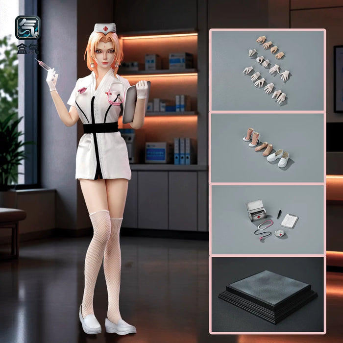 Pre-order 1/6 BoxQi HQ04 Nurse Grandma Action Figure