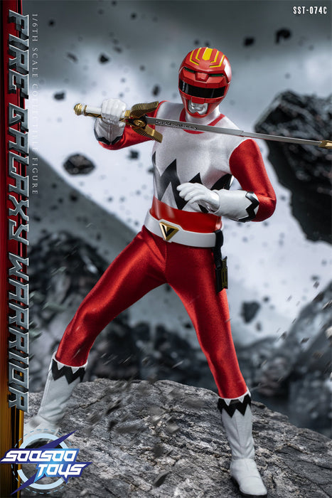 In-stock 1/6 SOOSOOTOYS SST-074 Red Warriors (C) Action Figure