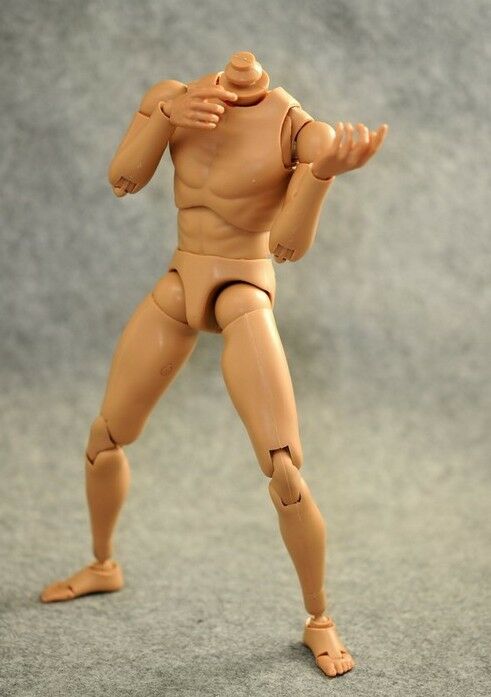 1/6 body Slim Shoulder for long-neck head sculpts BW/Neck