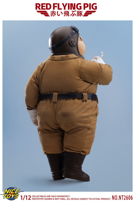 Pre-order 1/12 NICETOYS NT2606A Red Flying Pig Action Figure