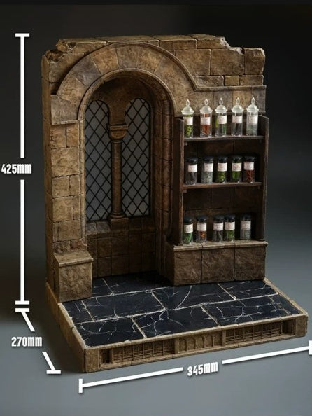 Pre-order 1/6 mOjingToys L013B Medieval Potion Room Scene Diorama