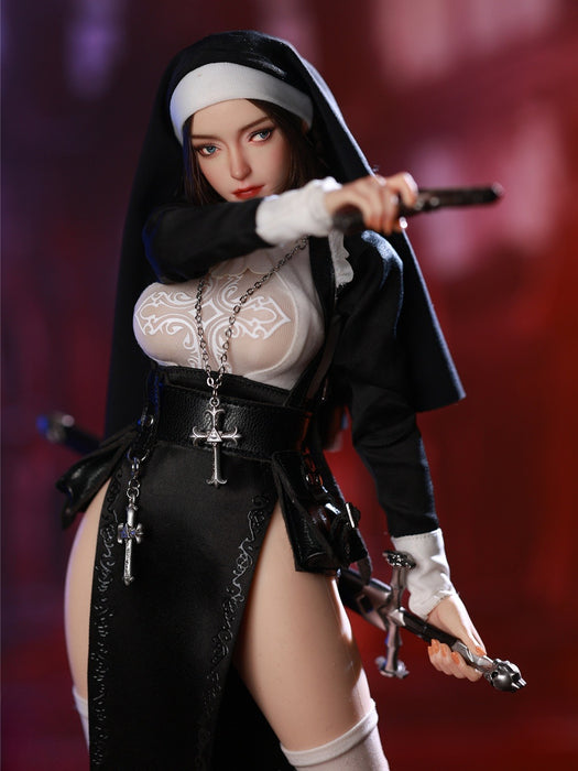 Pre-order 1/6 Longshan LS2026-XV Redemption of the Night Nun 1.0 Remastered Version - Elena