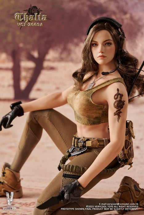Pre-order 1/6 Verycool VCF-2069 Desert female soldier -Thalia Action Figure