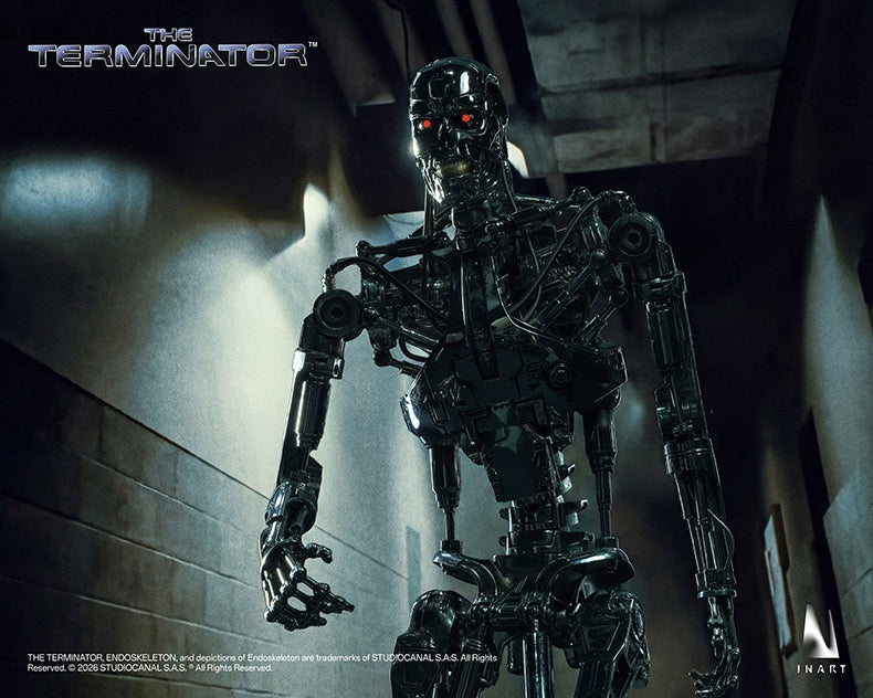 Pre-order 1/6 INART AgA036 The Terminator - T-800 Endoskeleton Action Figure