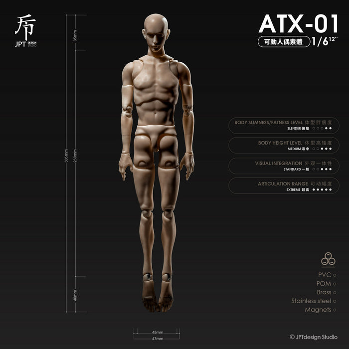 Pre-order 1/6 JPT ATX-01 Male body