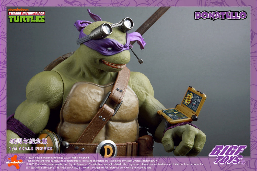 Pre-order 1/6 BIGFTOYS BIGF-003 TNMT Donatello 40th Anniversary Edition