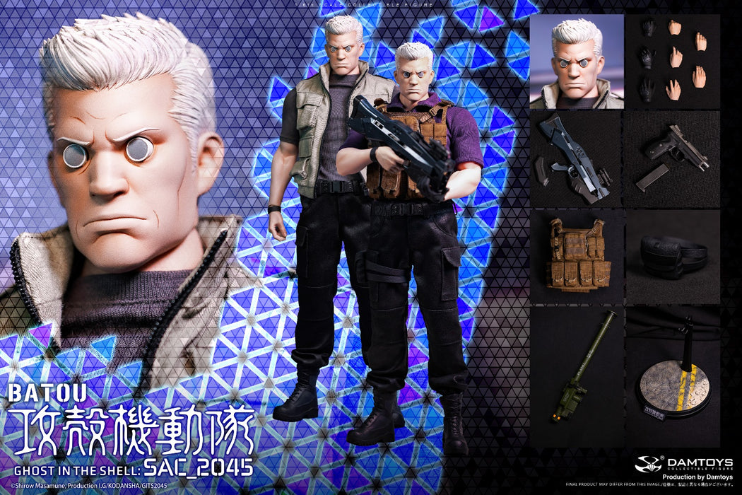 Pre-order 1/6 DAMTOYS DMS043 Ghost in the Shell SAC_2045 Batou