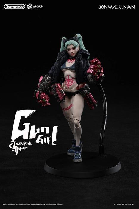 Pre-order 1/12 Romankey X COWL Gun Girl Action Figure