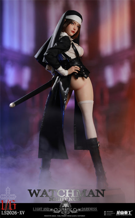 Pre-order 1/6 Longshan LS2026-XV Redemption of the Night Nun 1.0 Remastered Version - Elena
