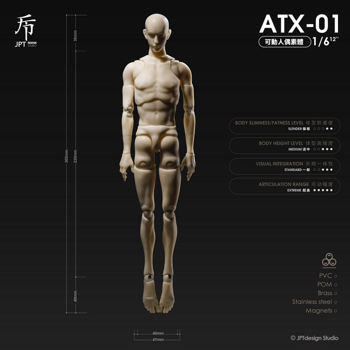 Pre-order 1/6 JPT ATX-01 Male body