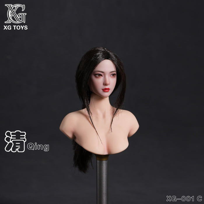 Pre-order 1/6 XG Toys XG‑001 movable eye female head sculpture (ABC)