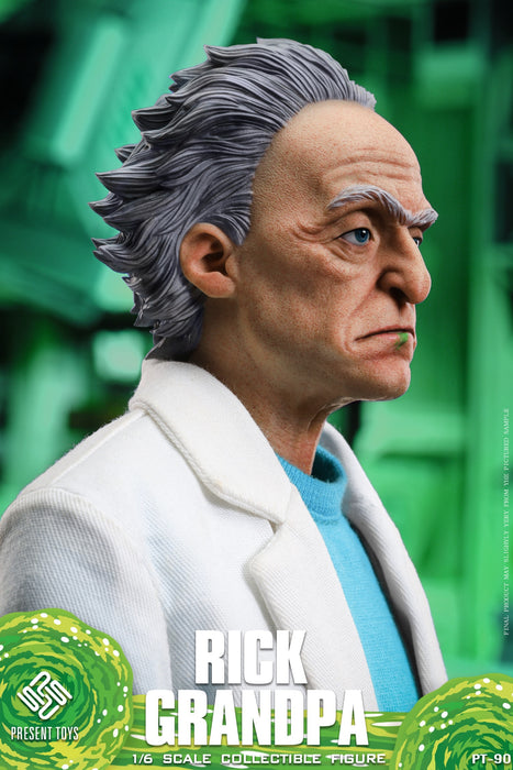 Pre-order 1/6 Present Toys PT-sp90 Rick Grandpa Action Figure