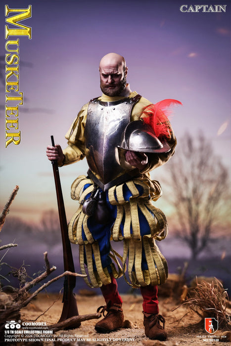 In-stock 1/6 COOMODEL SPANISH CONQUISTADOR MUSKETEER SE138 SE139 Action Figure