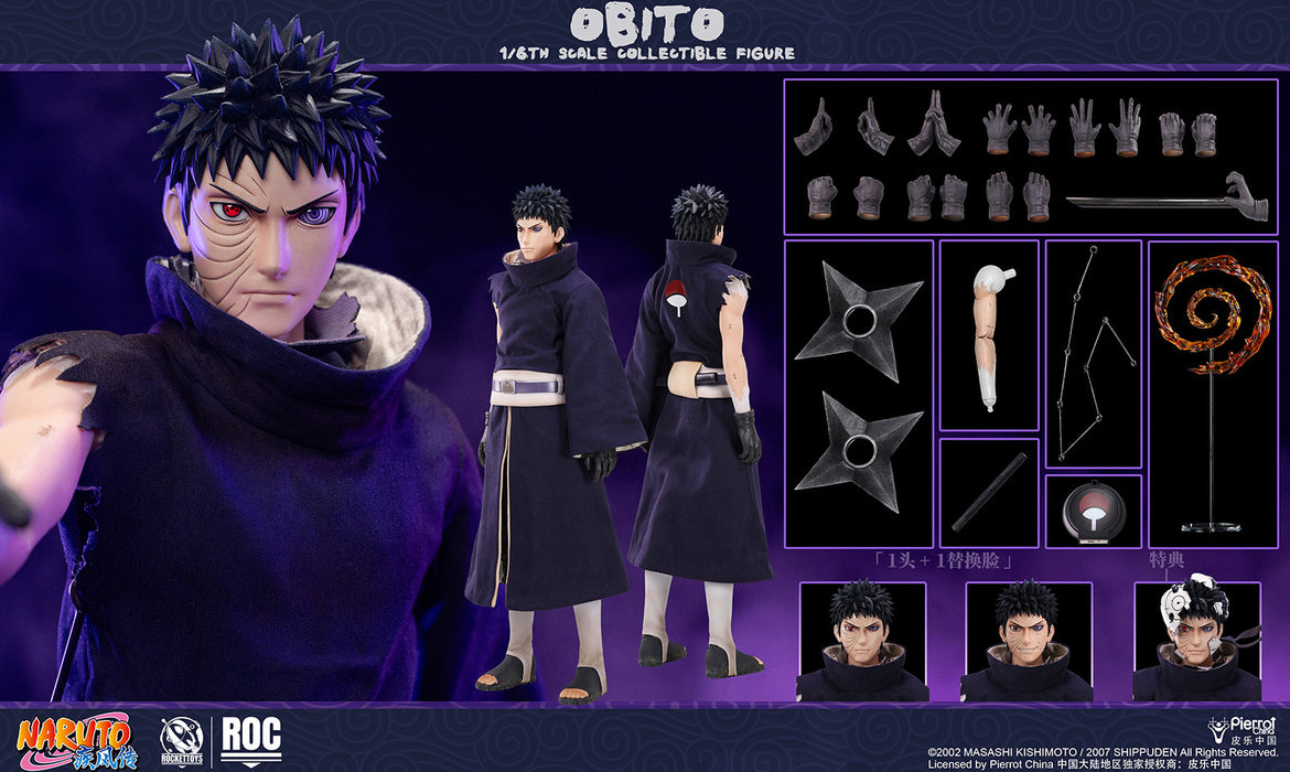 Pre-order 1/6 Rocket Toys ROC-022 1/6 Scale Obito Uchiha