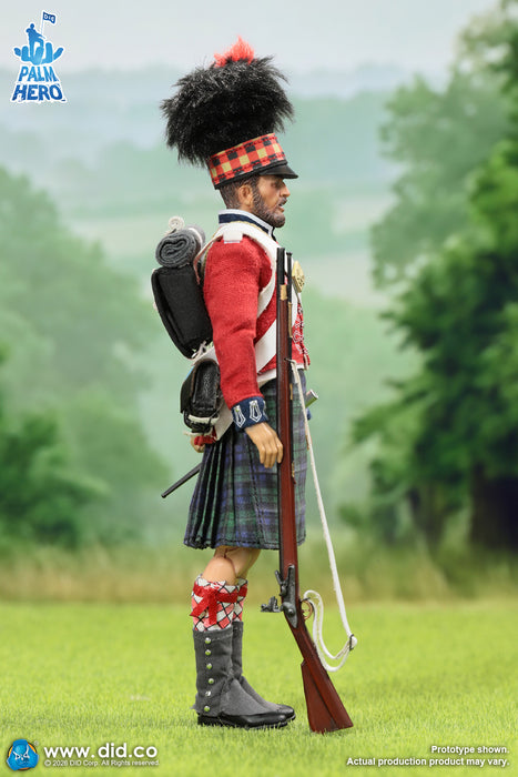 Pre-order 1/12 DID XN80040 British Army 42nd Regiment – The Black Watch – Angus Action Figure
