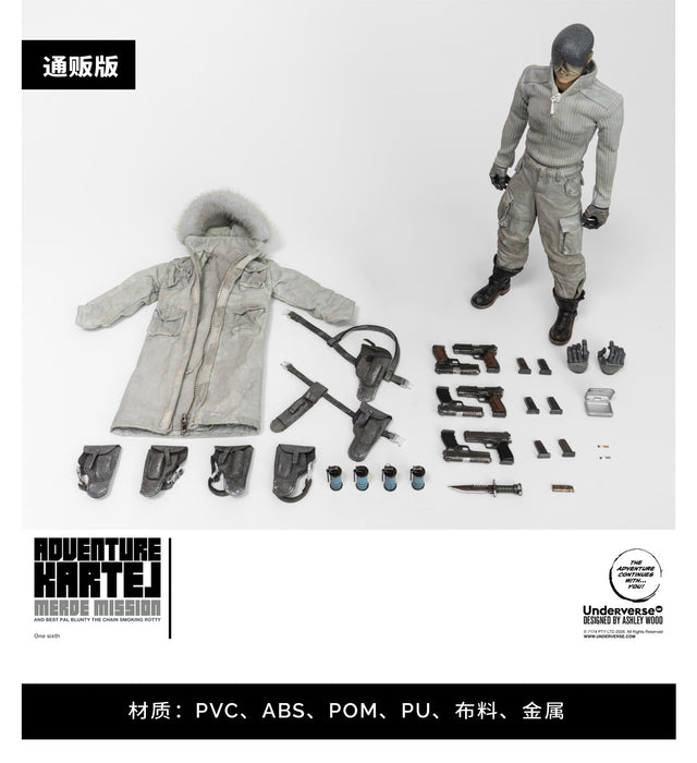 Pre-order 1/6 Underverse UV20260402 Cold Bugger Adventure Merde & Blunter Action Figure