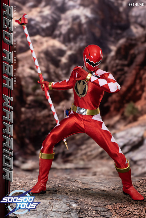 In-stock 1/6 SOOSOOTOYS SST-074 Red Warriors (B) Action Figure