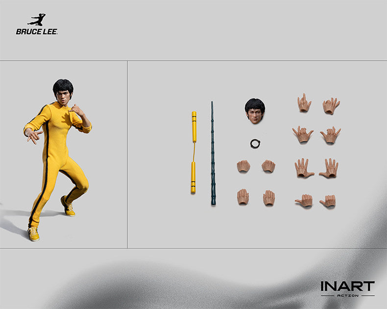 Pre-order 1/12 INART GY-A036 Bruce Lee (Yellow Jumpsuit) & GY-A037 Bruce Lee (Kung Fu Outfit)